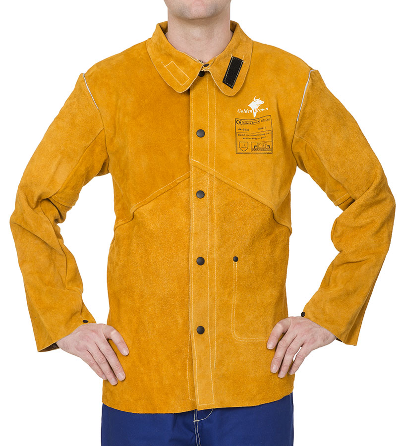 IMG-Golden Brown svejsejakke XXXL