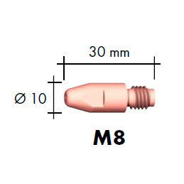 IMG-Dyse 1,0mm M8x10x30mm CZ